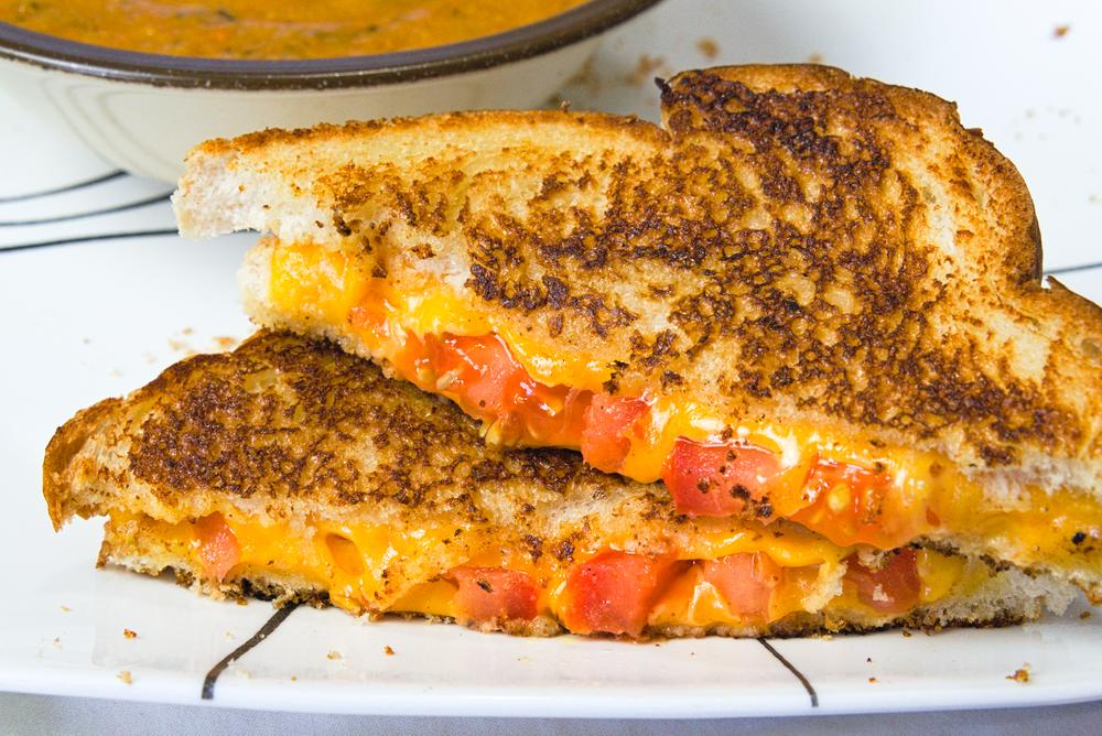 Grilled Cheese & Tomato Sandwich, Recipes