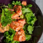 Grilled Salmon and Lemon Dill Salad