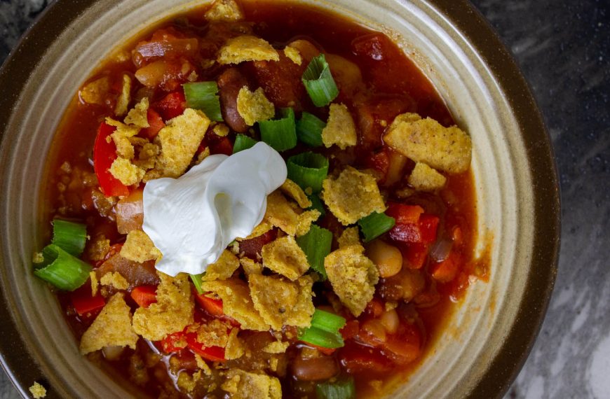 spicy veggie chili