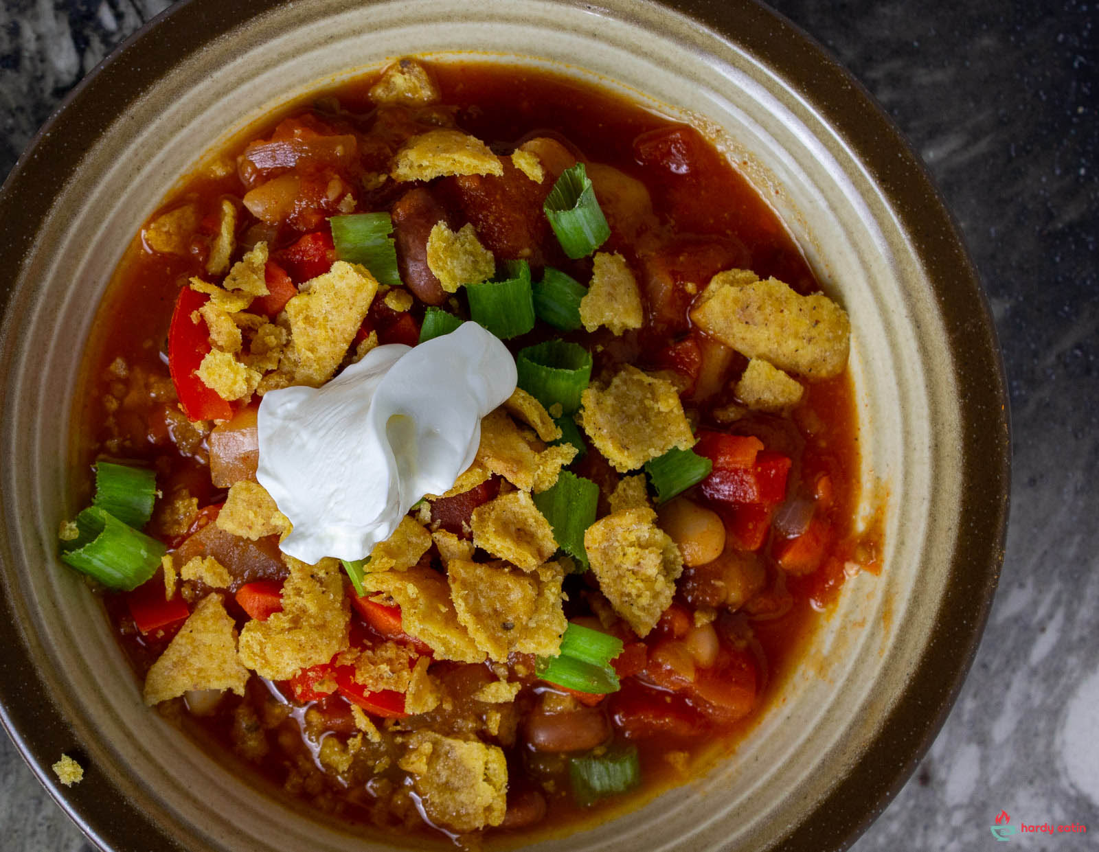 spicy veggie chili